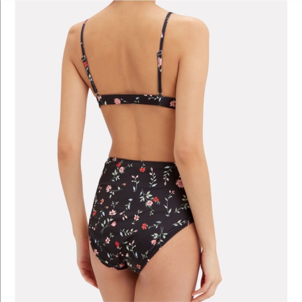 Ganni Jackson Floral Bikini Top - Picture 5 of 5